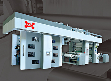 齒輪傳動式柔板印刷機